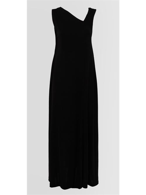 Abito asimmetrico in crepe Alpha Studio ALPHA STUDIO | AD-2644O-NERO